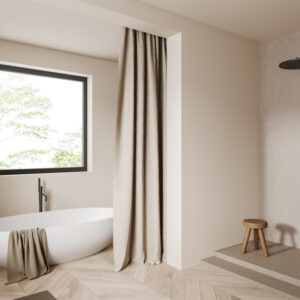 Les rideaux de douche en bambou : une option naturelle et durable
