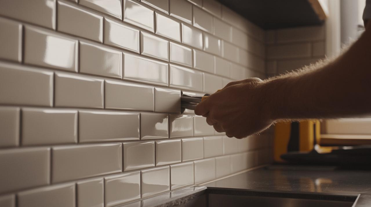 Baguette de finition pour carrelage mural : comment la poser ? Astuces de coupe professionnelles