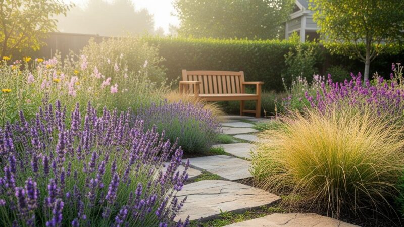 Aménager son extérieur avec des plantes vivaces : les astuces pour réussir ses plantations au printemps et en automne